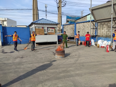 HOẠT ĐỘNG DIỄN TẬP PCCC NĂM 2022 - FIRE DRILLS IN 2022 