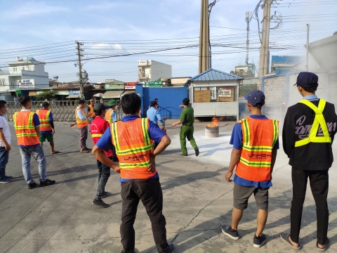 HOẠT ĐỘNG DIỄN TẬP PCCC NĂM 2022 - FIRE DRILLS IN 2022 