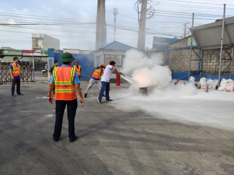 HOẠT ĐỘNG DIỄN TẬP PCCC NĂM 2022 - FIRE DRILLS IN 2022 