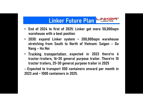 LINKER LOGISTIC's PROFILE